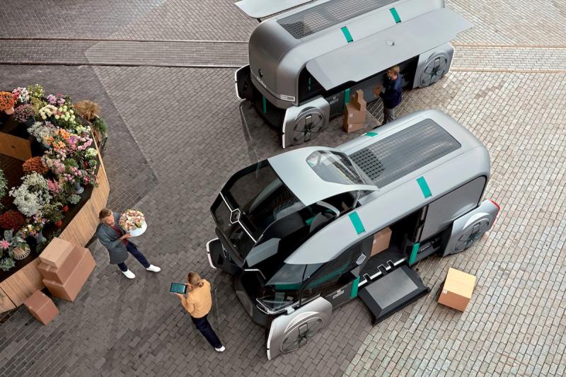 - Renault Ez-Pro | les photos officielles du véhicule autonome dédié à la livraison